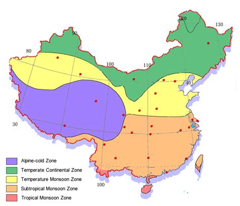 area with best weather in china